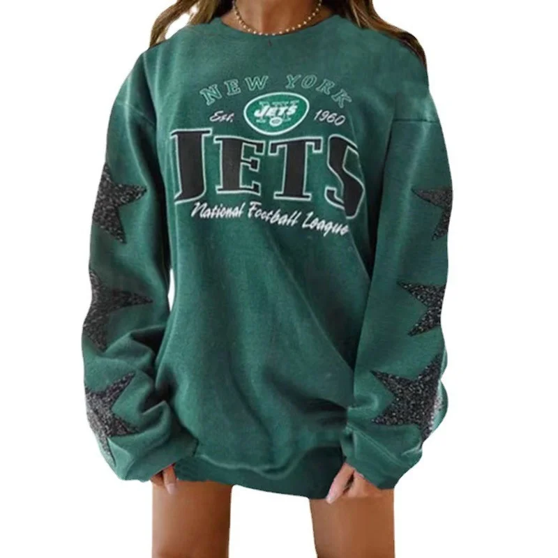 Green Letter Print Oversized Sweatshirt Women Vintage Streetwear Loose Pullover O-neck Long Sleeve Harakuju Fashion Tops Autumn
Green Letter Print Oversized Sweatshirt Women Vintage Streetwear Loose Pullover O-neck Long Sleeve Harakuju Fashion Tops Autumn