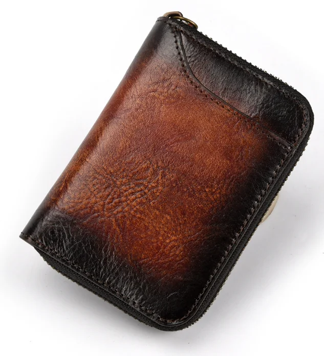 Retro Short Soft Genuine Leather Wallet Men Leisure Durable Card Holder Cowhide Wallets Men Practical Organ Purse Carteira DF262
Retro Short Soft Genuine Leather Wallet Men Leisure Durable Card Holder Cowhide Wallets Men Practical Organ Purse Carteira DF262