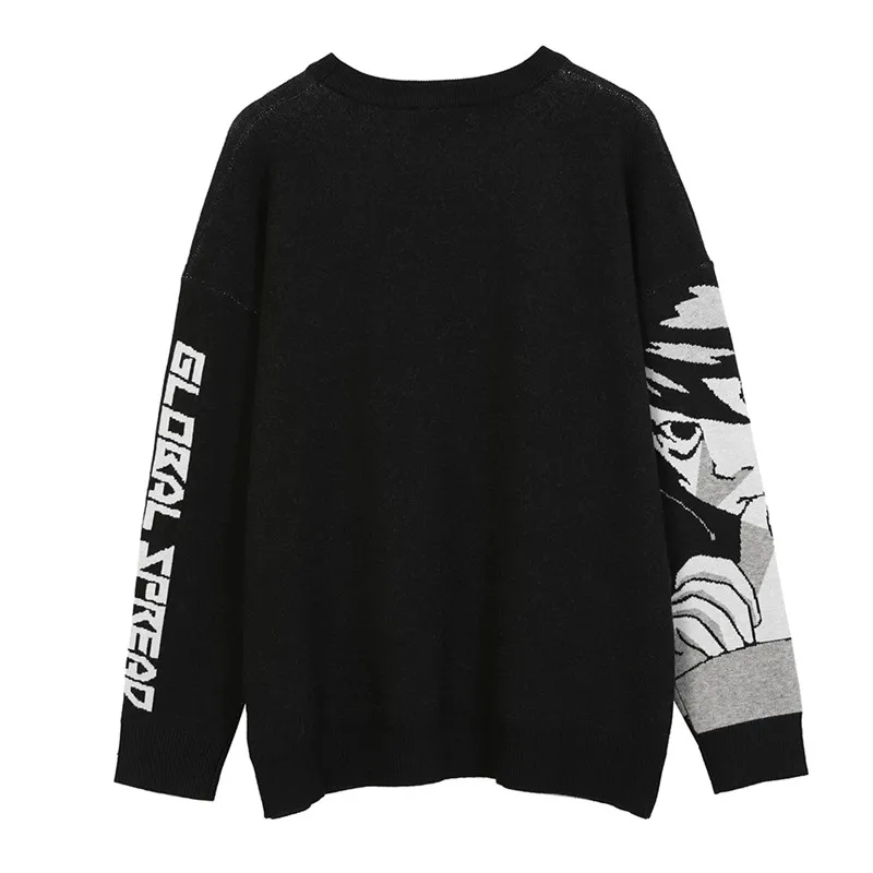 Gxcmhbwj New Autumn And Winter Two-Dimensional Hip-Hop Comic Print Loose Men And Women Couple Knit Sweater Top Gothic Streetwear
Gxcmhbwj New Autumn And Winter Two-Dimensional Hip-Hop Comic Print Loose Men And Women Couple Knit Sweater Top Gothic Streetwear