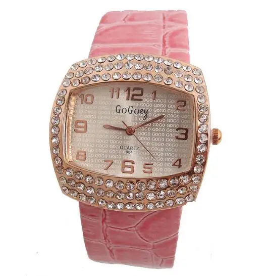 Luxury Brand Leather Crystal Quartz Watch Women Ladies Fashion Bracelet Wrist Watch Female Clock relogio feminino 8O33 
Luxury Brand Leather Crystal Quartz Watch Women Ladies Fashion Bracelet Wrist Watch Female Clock relogio feminino 8O33