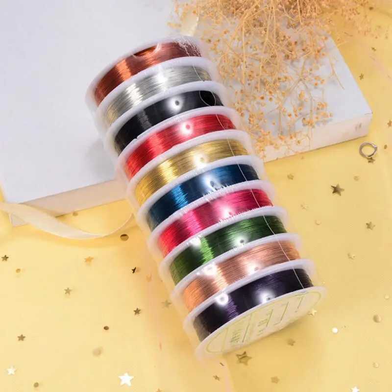 10 Roll Colorful Bare Copper Wire Making Beading Jewelry Wire 10m Jewelry Making J60E
10 Roll Colorful Bare Copper Wire Making Beading Jewelry Wire 10m Jewelry Making J60E