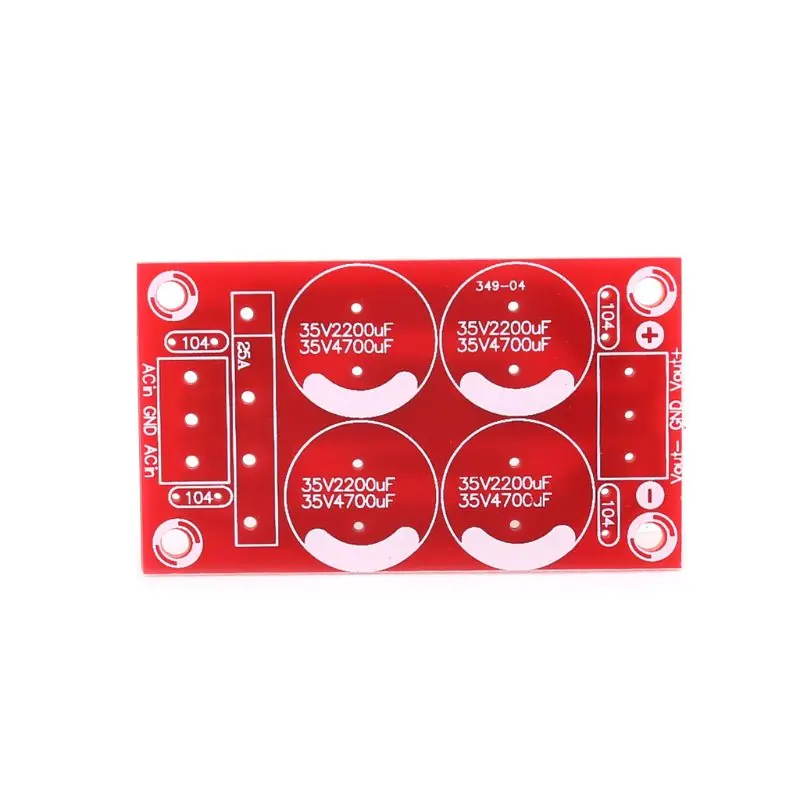Dual Power Rectifier Filter Board Power Supply Board Positive Negative Voltage Dual Power PCB Bare Board
Dual Power Rectifier Filter Board Power Supply Board Positive Negative Voltage Dual Power PCB Bare Board