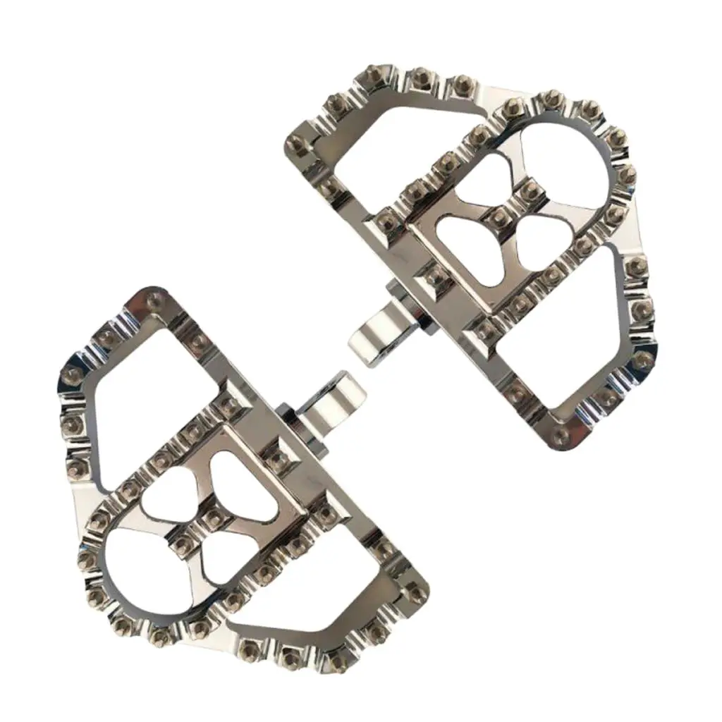CNC Aluminium Wide Foot Pegs Floorboards Rests Pedals for harley Electra Glide Chopper 883 (Chrome)
CNC Aluminium Wide Foot Pegs Floorboards Rests Pedals for harley Electra Glide Chopper 883 (Chrome)