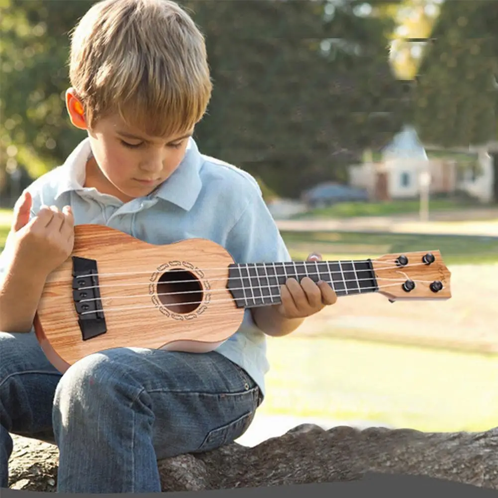 

Деревянное укулеле для начинающих, 1 шт., акустический инструмент, детская игрушка, укулеле, гитара, музыкальный инструмент для начинающих, ...