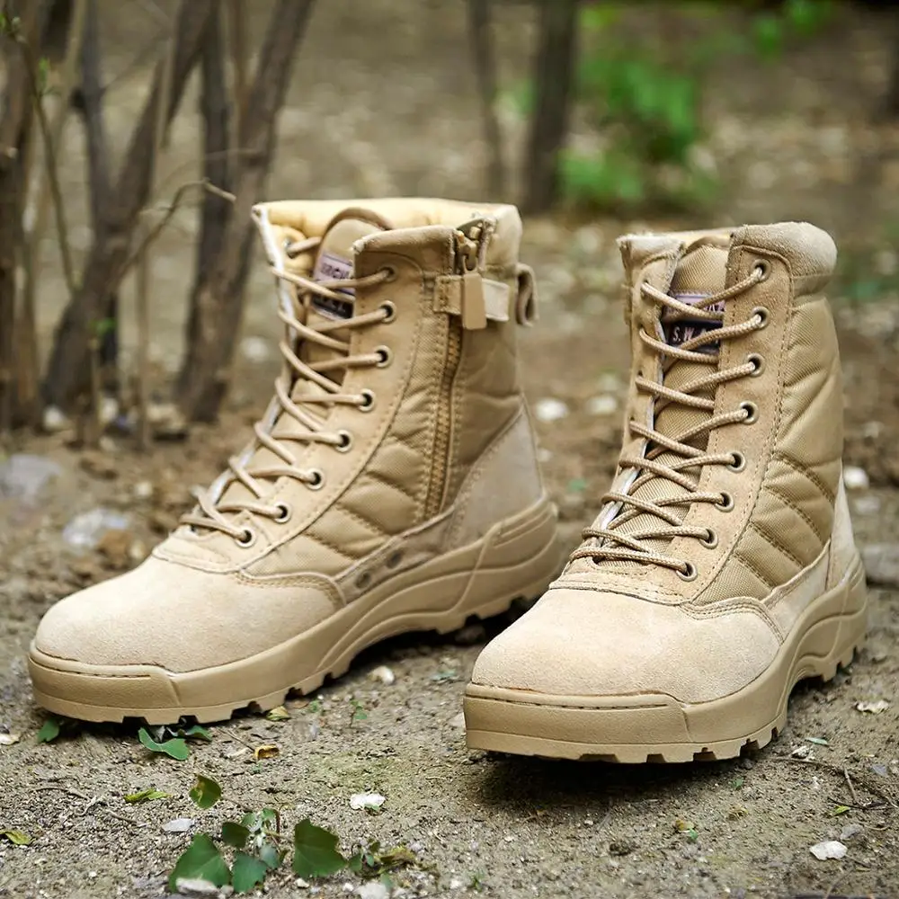 ANTARCTICA SWAT молния Треккинговая походная обувь для мужчин военные тактические