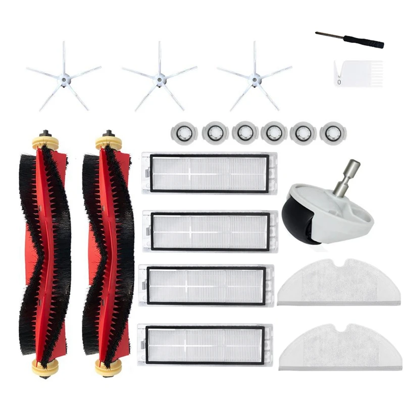 Replacement Mop Cloths Rags Wheel Roller Main Brush HEPA Filter for Xiaomi Roborock S5 MAX S6 Pure S6 MaxV Spare Parts
Replacement Mop Cloths Rags Wheel Roller Main Brush HEPA Filter for Xiaomi Roborock S5 MAX S6 Pure S6 MaxV Spare Parts