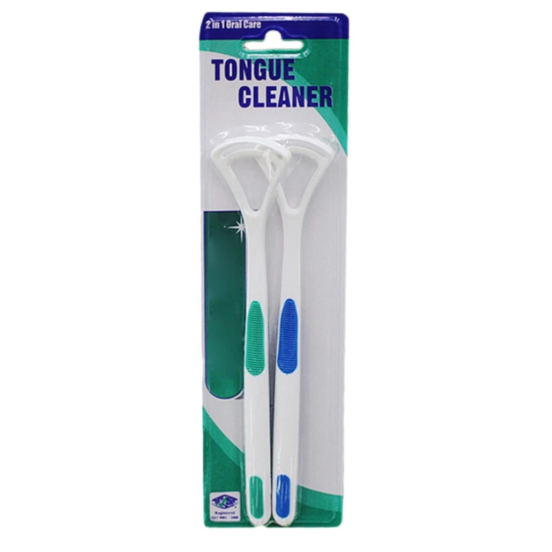 2 Pcs/set Tongue Cleaner Bad Breath Remover Hand Scraper Brush Silica Handle Dental Care
2 Pcs/set Tongue Cleaner Bad Breath Remover Hand Scraper Brush Silica Handle Dental Care