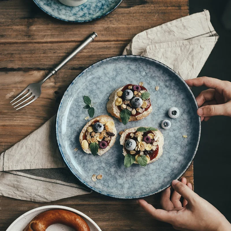 Ceramic High Side Disc Steak Plate Fruit DishCake PlateWestern Dinner Plate Cutlery Tray Restaurant Commercial Beautiful Plates
Ceramic High Side Disc Steak Plate Fruit DishCake PlateWestern Dinner Plate Cutlery Tray Restaurant Commercial Beautiful Plates