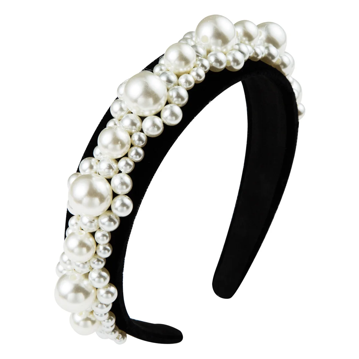 Elegant White Pearls Baroque Headband Cute Hair Headwear Fashion Women Head Band Weddings Party Girls Hairband Hair Accessories
Elegant White Pearls Baroque Headband Cute Hair Headwear Fashion Women Head Band Weddings Party Girls Hairband Hair Accessories