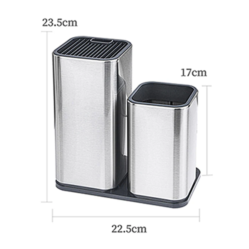 Knife Stand Holder For Kitchen Knife Stainless Steel Cooking Knife Holder Stand Block High End Kitchen Accessories
Knife Stand Holder For Kitchen Knife Stainless Steel Cooking Knife Holder Stand Block High End Kitchen Accessories
