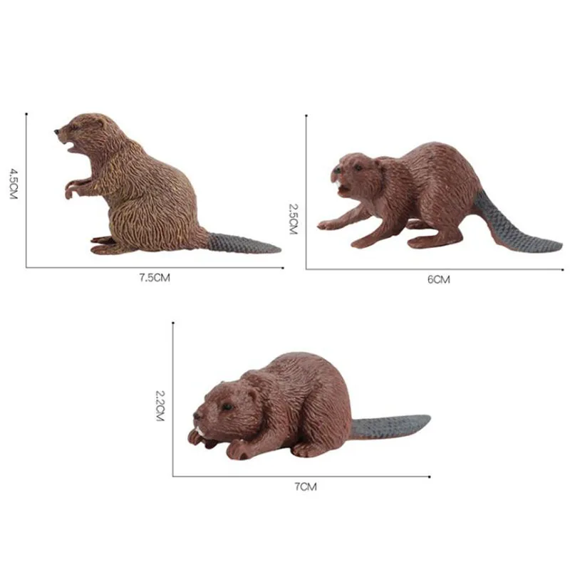 Children's Toys Early Education Cognition Wild Animal Model Beaver Solid Mini Desktop Decoration Static Holiday Gifts
Children's Toys Early Education Cognition Wild Animal Model Beaver Solid Mini Desktop Decoration Static Holiday Gifts
