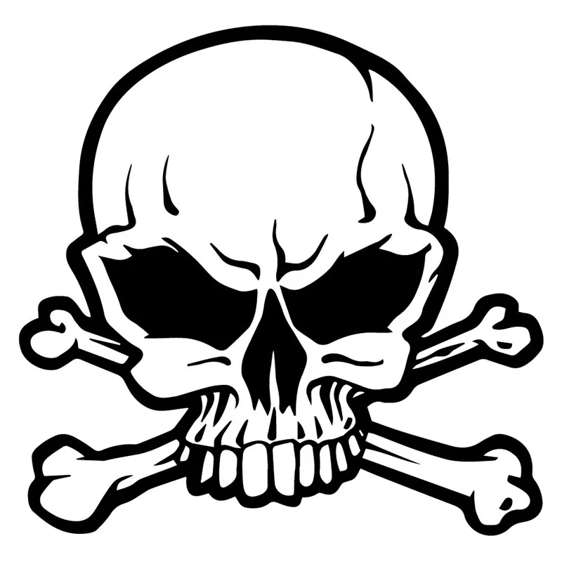 Car Stickers Pirate Skull Funny Bumper Decoration Car Stickers Personality PVC Decals Creative Waterproof Black/white,17cm*16cm
Car Stickers Pirate Skull Funny Bumper Decoration Car Stickers Personality PVC Decals Creative Waterproof Black/white,17cm*16cm