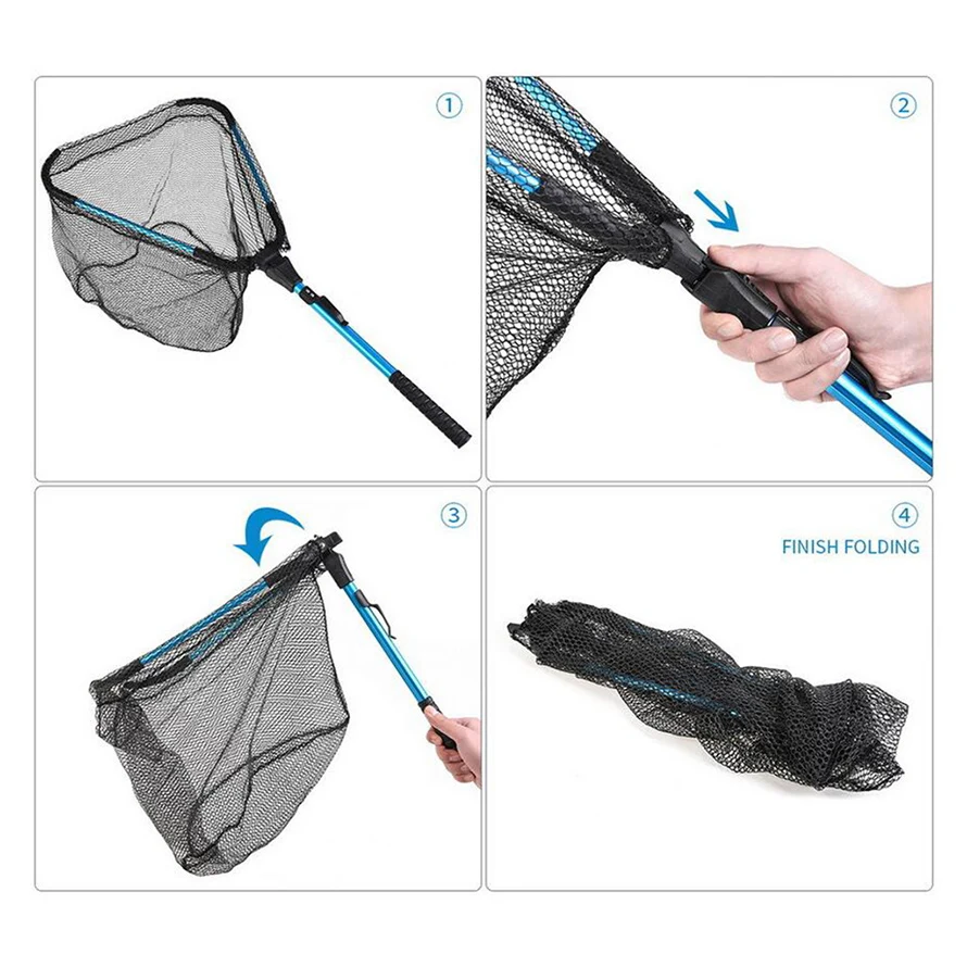 Stainless Steel Triangular Folding Fishing Net Foldable Dip Net Fishing Hand Net Pocket Fishing Gear Accessories
Stainless Steel Triangular Folding Fishing Net Foldable Dip Net Fishing Hand Net Pocket Fishing Gear Accessories