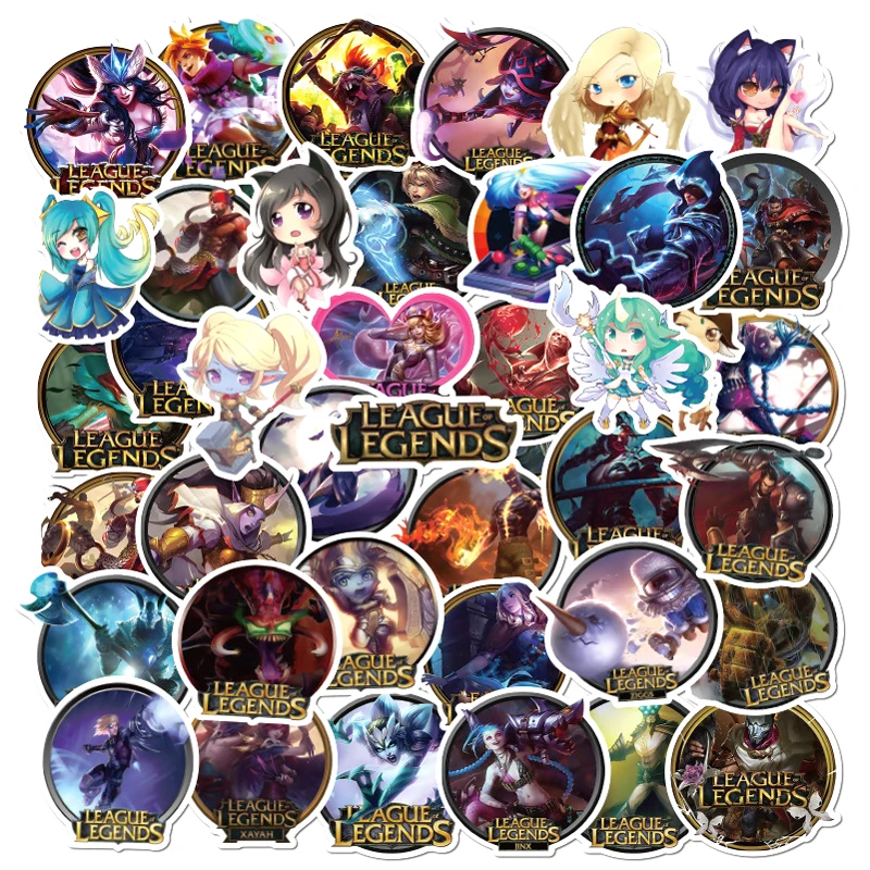 10/30/50pcs/pack Hot Game LOL/League of Legends Stickers For Refrigerator Car Helmet DIY Gift Box Bicycle Guitar Notebook Skate
10/30/50pcs/pack Hot Game LOL/League of Legends Stickers For Refrigerator Car Helmet DIY Gift Box Bicycle Guitar Notebook Skate