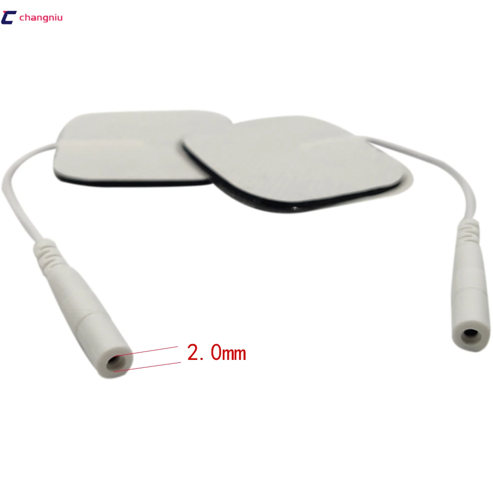 DHL Freeshipping 1000pcs/lot Tens Machine Electrode Pads with cable for full body massager pulse therapy machine pad 4*4cm
DHL Freeshipping 1000pcs/lot Tens Machine Electrode Pads with cable for full body massager pulse therapy machine pad 4*4cm