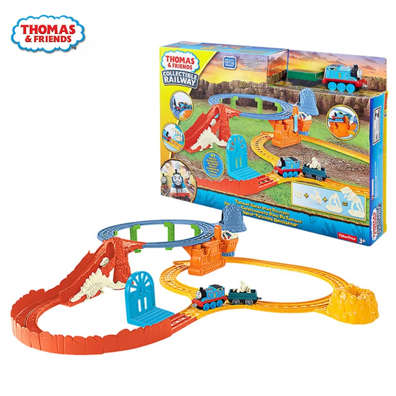Оригинальный набор для транспортировки ископаемых динозавров Thomas and friends of the dinosaur CDV09, маленький поезд, трек, детские подарки, детские игрушк...
Оригинальный набор для транспортировки ископаемых динозавров Thomas and friends of the dinosaur CDV09, маленький поезд, трек, детские подарки, детские игрушк...