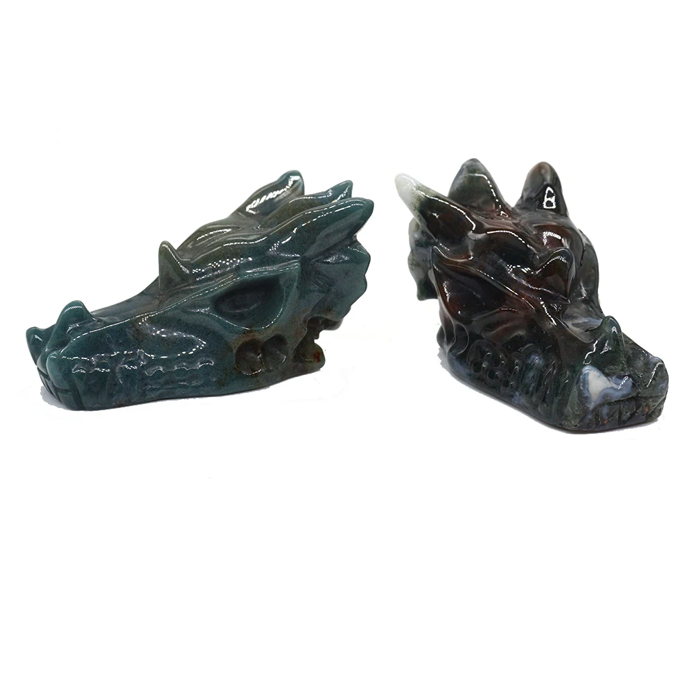 2.5" Dragon Skull Figurine Natural Stone Carved Craft Decoration Healing Quartz Crystal Agate Reiki Statue Witchcraft Supplies
2.5" Dragon Skull Figurine Natural Stone Carved Craft Decoration Healing Quartz Crystal Agate Reiki Statue Witchcraft Supplies