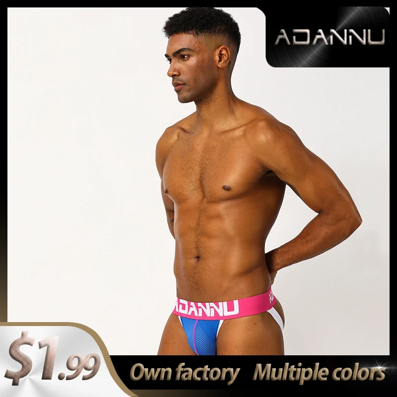 ADANNU Brand sexy jockstrap men underwear mesh cueca tanga breathable mesh thongs men and g-string sissy panties sexy underwear
ADANNU Brand sexy jockstrap men underwear mesh cueca tanga breathable mesh thongs men and g-string sissy panties sexy underwear