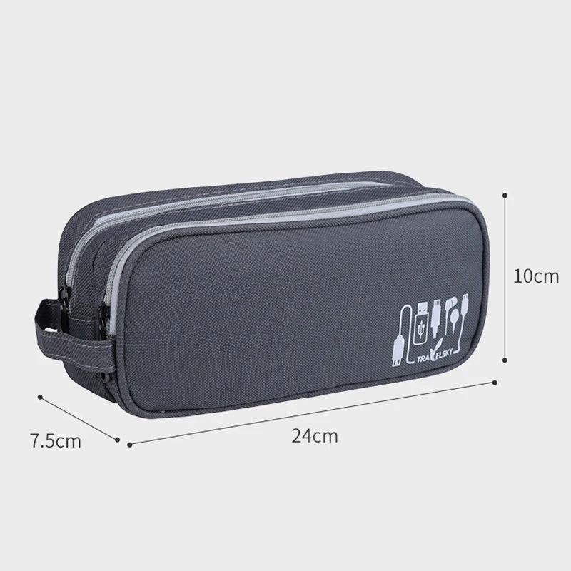 Oxford Travel Storage Bags for Data Cable Earphone Wire Charger Portable Battery Organizer Multifunction Storage Pouch Container 
Oxford Travel Storage Bags for Data Cable Earphone Wire Charger Portable Battery Organizer Multifunction Storage Pouch Container