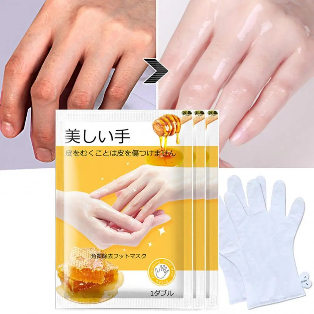 80% Hot Sale 1Pair Honey Hand Covers Dead Skin Peel Removal Moisturizing Exfoliating Care
80% Hot Sale 1Pair Honey Hand Covers Dead Skin Peel Removal Moisturizing Exfoliating Care