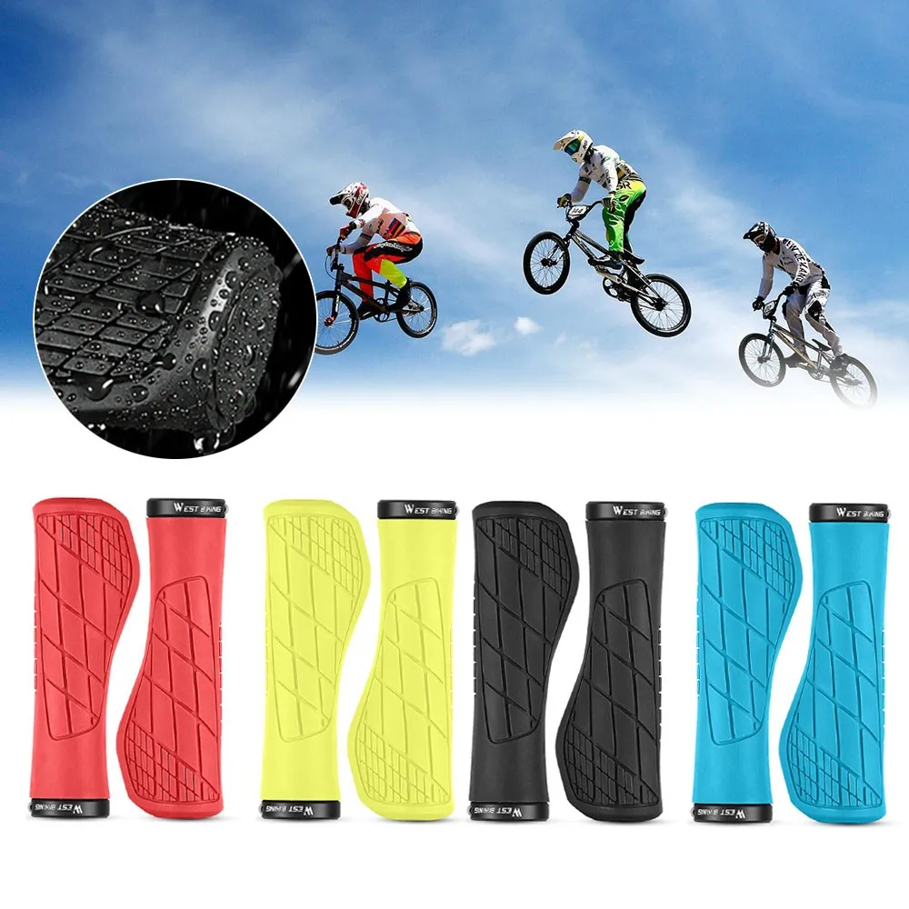 1 Pair ABS/Rubber WEST BIKING Bike Handle Grips Rubber Mountain Bicycle MTB Lock On Handlebar Ergonomic Prevents Hands
1 Pair ABS/Rubber WEST BIKING Bike Handle Grips Rubber Mountain Bicycle MTB Lock On Handlebar Ergonomic Prevents Hands
