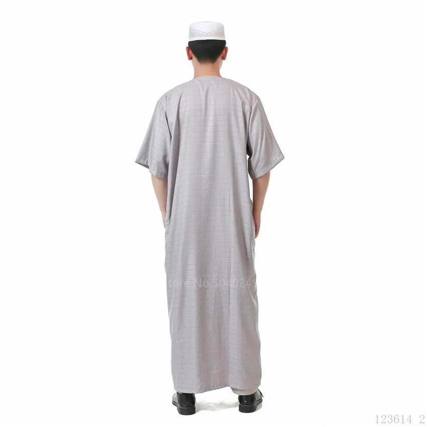 Summer Muslim Middle East Men Robe Short Sleeve Saudi Arab Dubai Islamic Jubba Thobe Pray Ramadan Kaftan Embroidery Gown Clothes
Summer Muslim Middle East Men Robe Short Sleeve Saudi Arab Dubai Islamic Jubba Thobe Pray Ramadan Kaftan Embroidery Gown Clothes