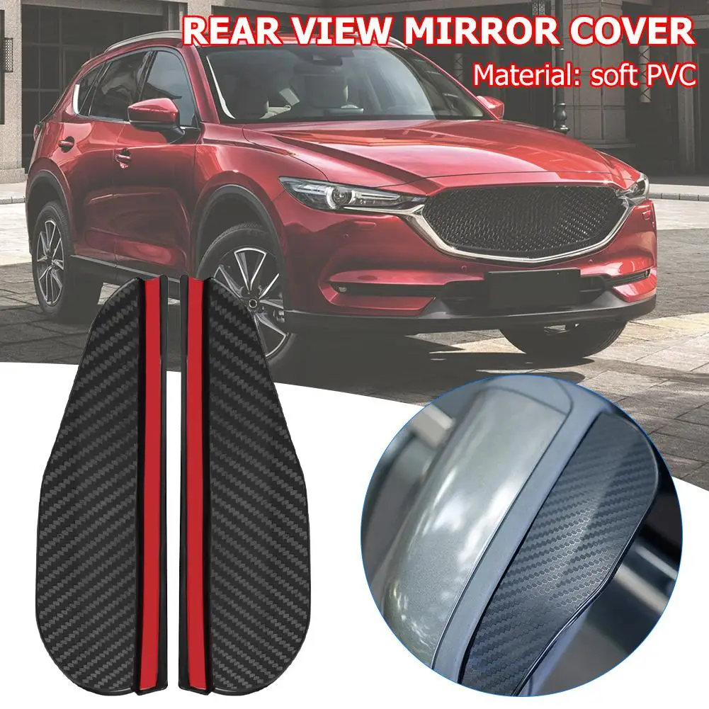 2x Car Side Mirror Rain Visor Carbon Fiber Look Weather Shield Auto Accessories Tape On The Back For Easy Installation
2x Car Side Mirror Rain Visor Carbon Fiber Look Weather Shield Auto Accessories Tape On The Back For Easy Installation
