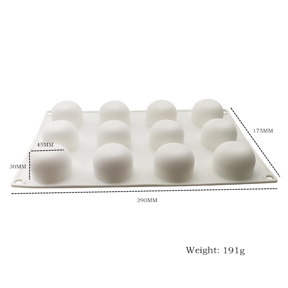 12 Holes Orange Dessert Silicone Cake Mold For Baking Fondant Mould Fruit Mousse Pan Bakeware Chocolates Cake Tool
12 Holes Orange Dessert Silicone Cake Mold For Baking Fondant Mould Fruit Mousse Pan Bakeware Chocolates Cake Tool