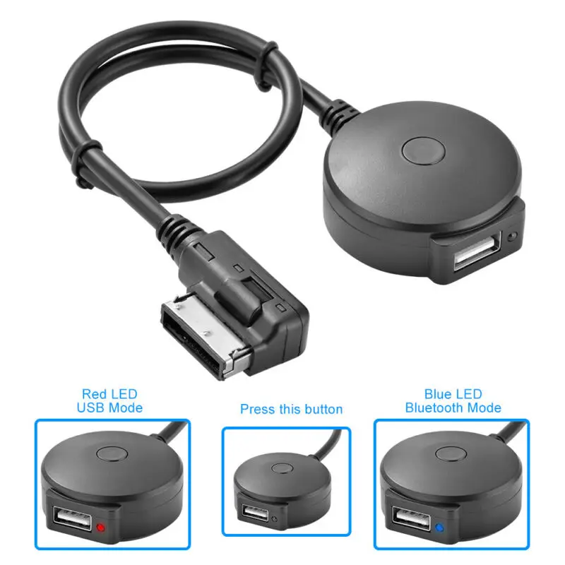 Музыкальный адаптер AMI MDI/Bluetooth, аудиокабель Aux USB для Mercedes-Benz MA 2008
Музыкальный адаптер AMI MDI/Bluetooth, аудиокабель Aux USB для Mercedes-Benz MA 2008
