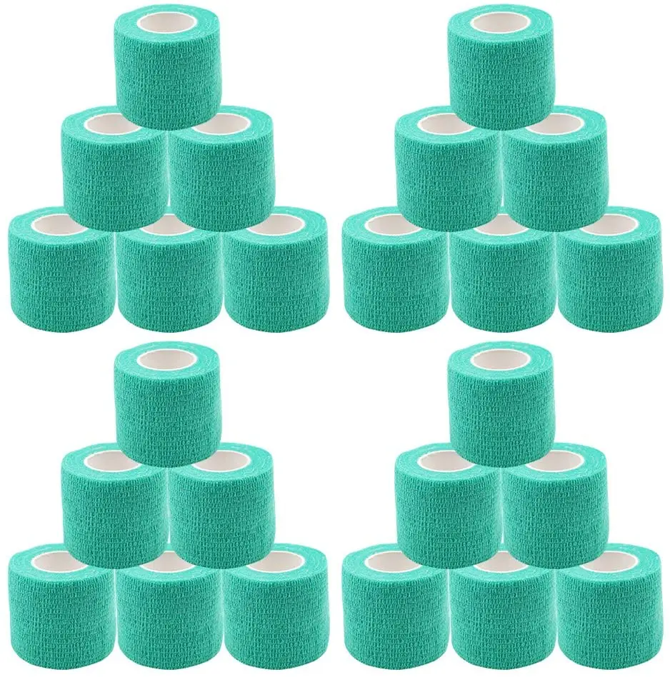 24pcs Green 2"x 5 Yards Tattoo Grip Tape Wrap, Elastic Bandage Wrap For Tattoo Grip Tube Tattoo Pen , Tattoo Supplies
24pcs Green 2"x 5 Yards Tattoo Grip Tape Wrap, Elastic Bandage Wrap For Tattoo Grip Tube Tattoo Pen , Tattoo Supplies