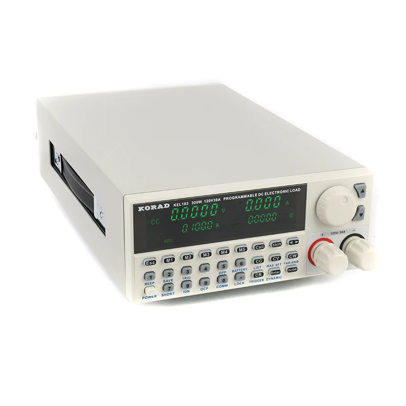 KORAD Professional Electrical Programming Digital Control DC Load Electronic Loads Battery Tester Load 300W 120V 30A 110V-220V
KORAD Professional Electrical Programming Digital Control DC Load Electronic Loads Battery Tester Load 300W 120V 30A 110V-220V