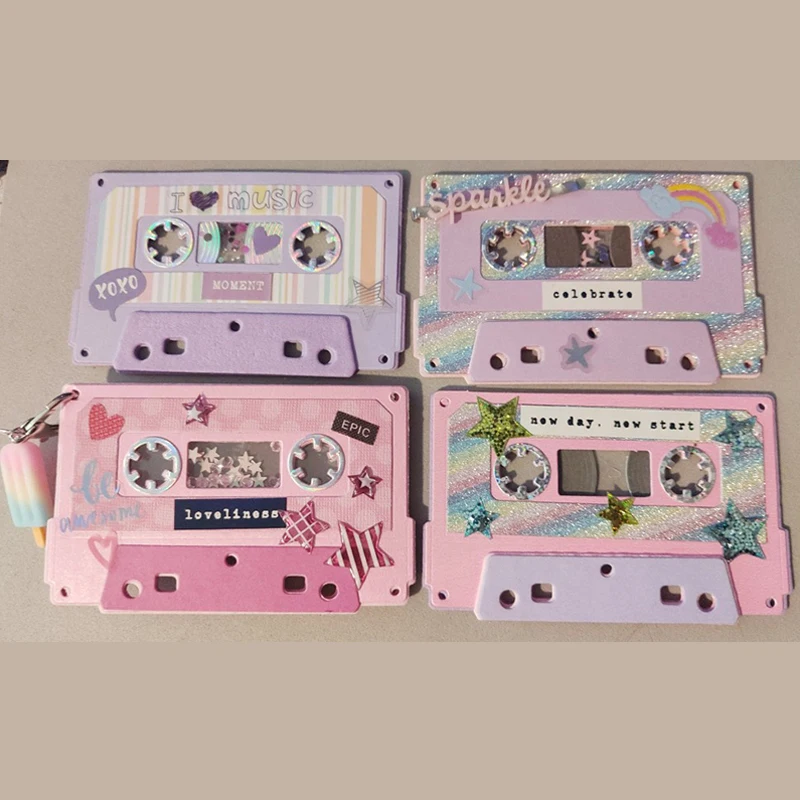 Cassette Tape Metal Cutting Dies Template for DIY Scrapbooking Embossing DIY Paper Cards Crafts
Cassette Tape Metal Cutting Dies Template for DIY Scrapbooking Embossing DIY Paper Cards Crafts