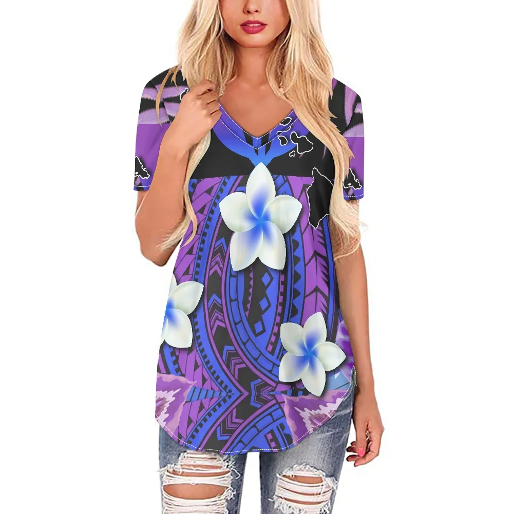 Hycool Summer Short Sleeve Top Women Polynesian Tribal Hawaii Floral Print Female Clothing Woman Tee Shirt Blouse Dropshipping
Hycool Summer Short Sleeve Top Women Polynesian Tribal Hawaii Floral Print Female Clothing Woman Tee Shirt Blouse Dropshipping