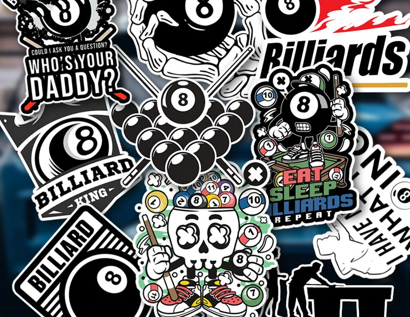 Car Stickers for Cool Black Ball Number 8 Scratch Auto Door Triangle Window Decal Bumper Tape
Car Stickers for Cool Black Ball Number 8 Scratch Auto Door Triangle Window Decal Bumper Tape
