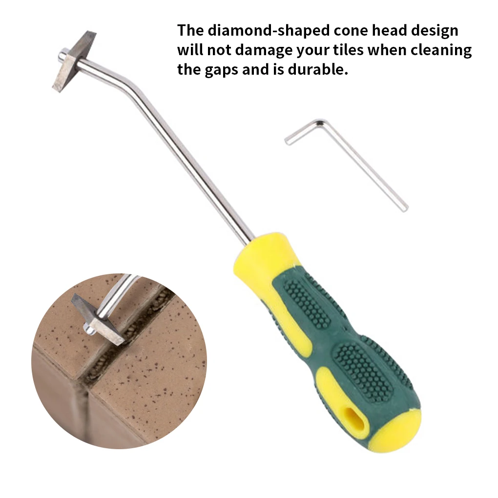 Grout Remover Steel Handheld Wall Tile Seam Cleaning Tool Non-Slip Floor Grout Removal Supplies
Grout Remover Steel Handheld Wall Tile Seam Cleaning Tool Non-Slip Floor Grout Removal Supplies
