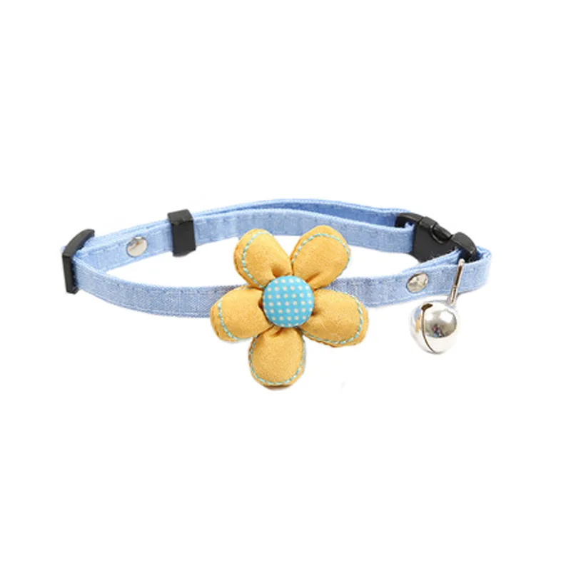 50PCS / LOT Pet Accessories Cat Bell Collar Little Fresh Flowers Teddy Poodle Adjustable Necklace
50PCS / LOT Pet Accessories Cat Bell Collar Little Fresh Flowers Teddy Poodle Adjustable Necklace