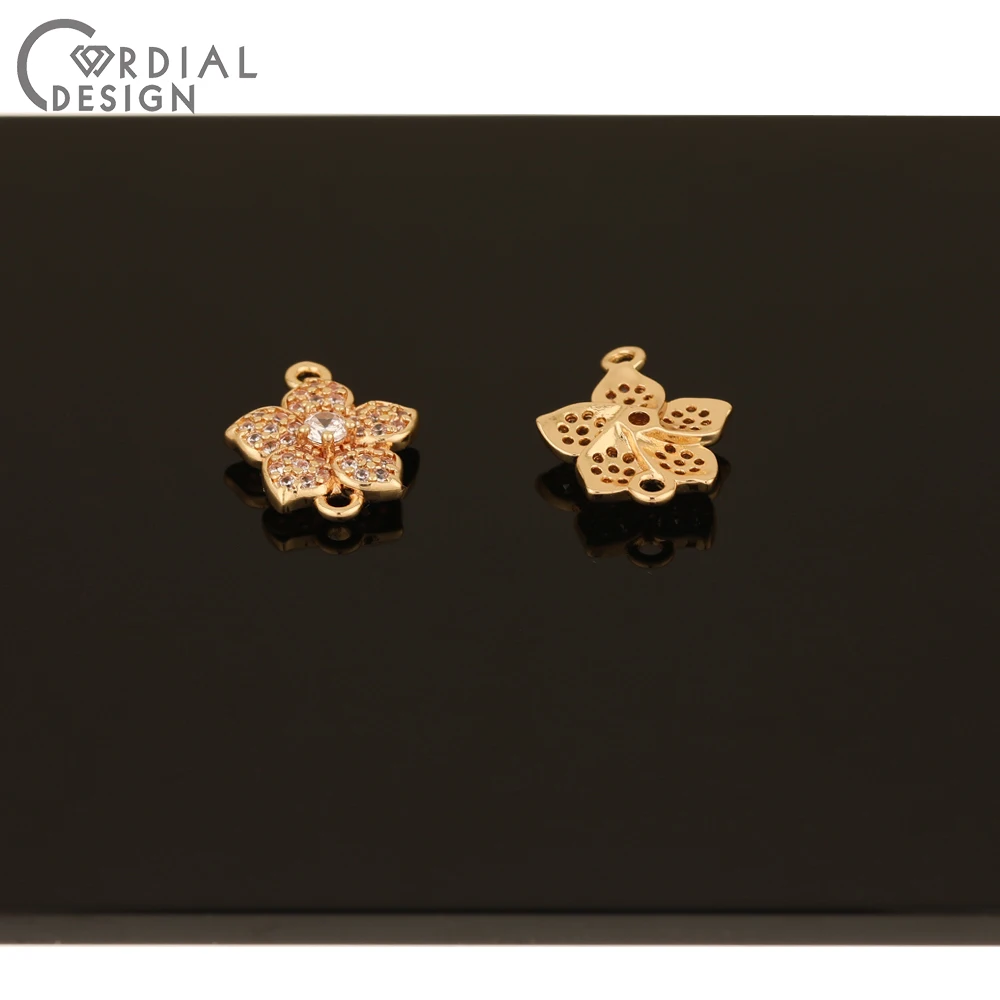 Cordial Design 30Pcs 13*17MM Jewelry Accessories/Hand Made/DIY Connectors/CZ Charms/Earring Making/Jewelry Findings & Components
Cordial Design 30Pcs 13*17MM Jewelry Accessories/Hand Made/DIY Connectors/CZ Charms/Earring Making/Jewelry Findings & Components
