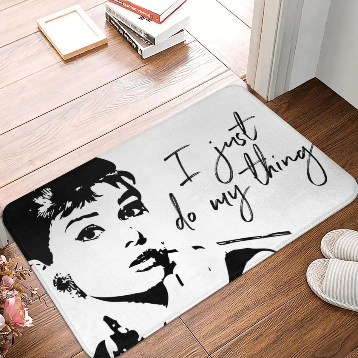 Audrey Heburn Doormat Rug carpet Mat Footpad Polyester Non-slip Water oil proof Corridor Kitchen Bedroom balcony toilet Bathroom
Audrey Heburn Doormat Rug carpet Mat Footpad Polyester Non-slip Water oil proof Corridor Kitchen Bedroom balcony toilet Bathroom