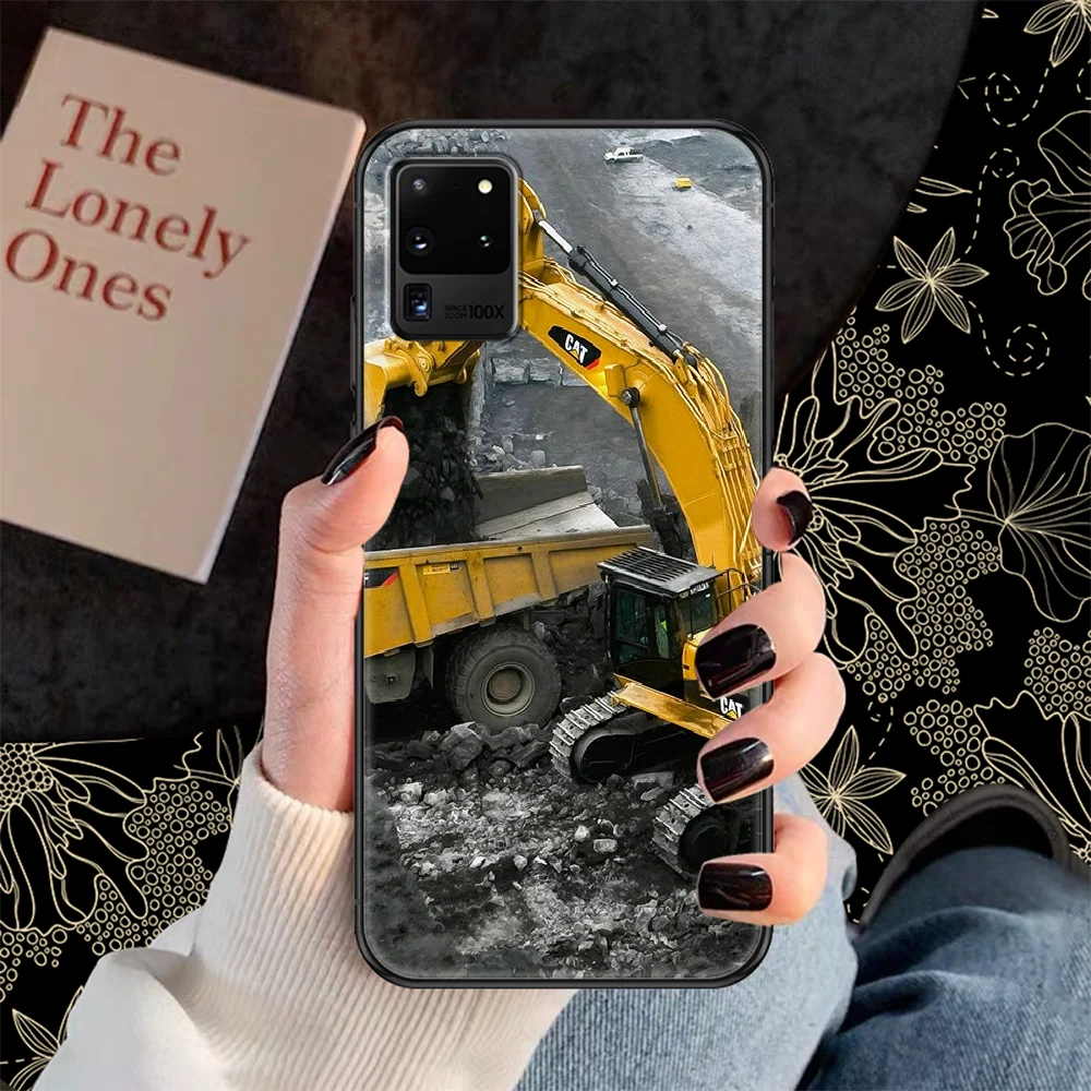 excavator caterpillars Phone case For Samsung Galaxy Note 4 8 9 10 20 S8 S9 S10 S10E S20 Plus UITRA Ultra black silicone shell
excavator caterpillars Phone case For Samsung Galaxy Note 4 8 9 10 20 S8 S9 S10 S10E S20 Plus UITRA Ultra black silicone shell