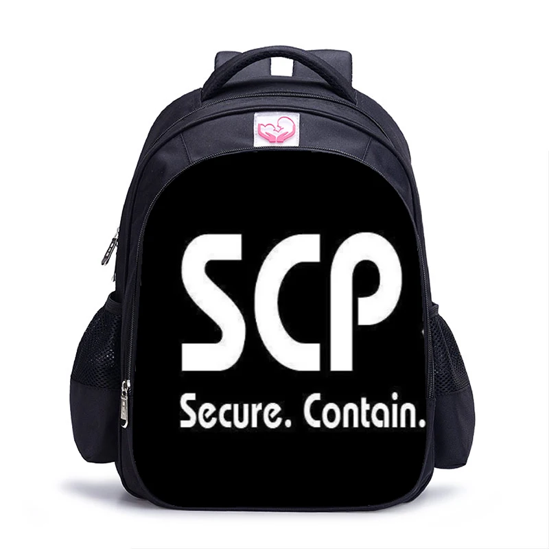 SCP Secure Contain Protect Backpack Children School Bags Orthopedic Backpacks Kids School Boys Mochila Infantil Bags
SCP Secure Contain Protect Backpack Children School Bags Orthopedic Backpacks Kids School Boys Mochila Infantil Bags