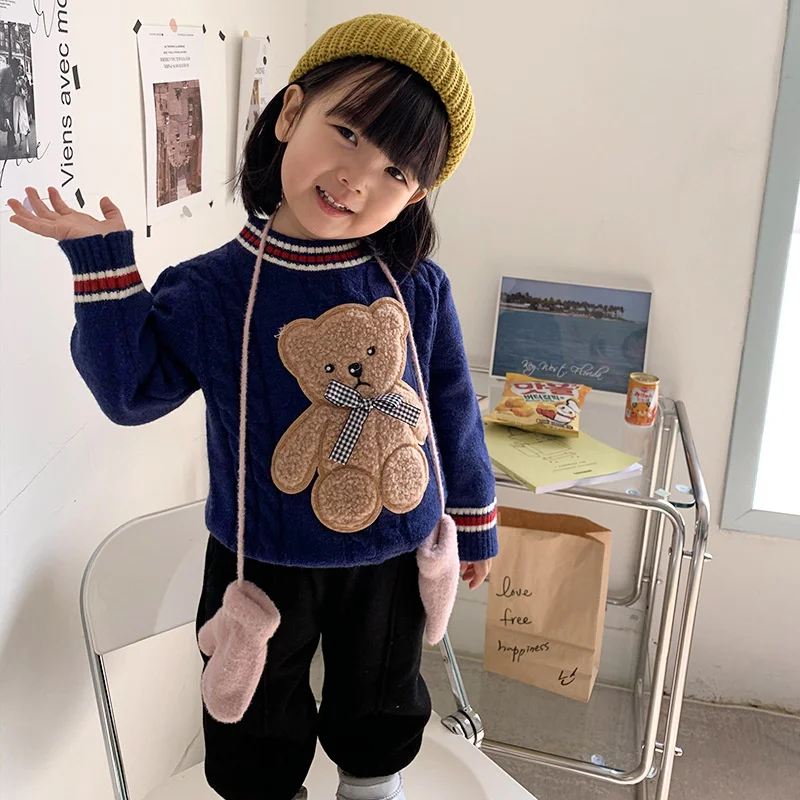 Girls Boys Sweater Kids Coat Outwear 2022 Plus Velvet Thicken Warm Winter Autumn Knitting Wool Cotton Formal Bottoming Childre
Girls Boys Sweater Kids Coat Outwear 2022 Plus Velvet Thicken Warm Winter Autumn Knitting Wool Cotton Formal Bottoming Childre