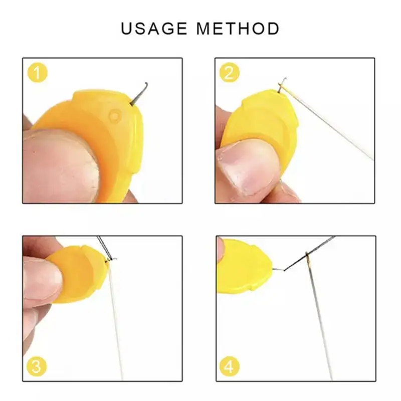 50pcs/lot DIY Threader Elderly Guide Needle Easy Device Automatic Thread Sewing Tools Handmade Sewing Accessories
50pcs/lot DIY Threader Elderly Guide Needle Easy Device Automatic Thread Sewing Tools Handmade Sewing Accessories