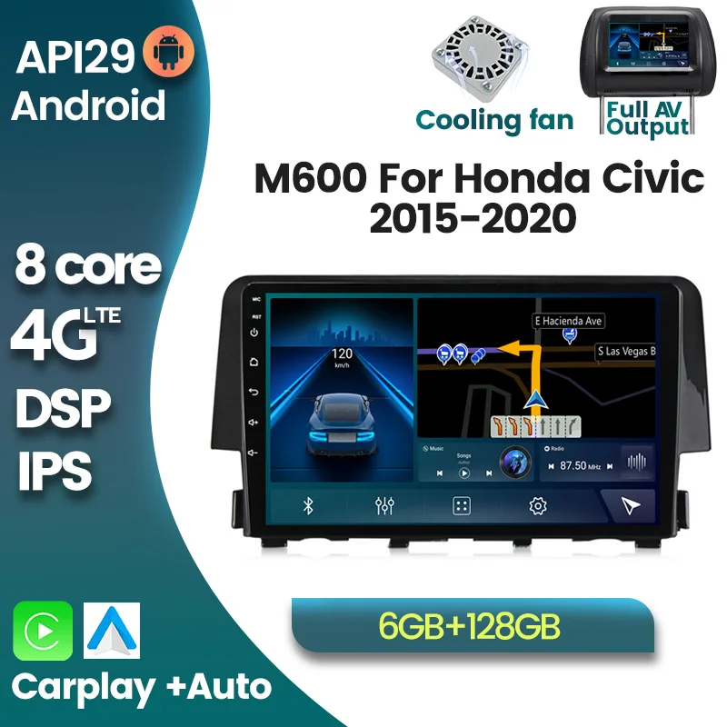 MEKEDE IPS Android 10 для Honda Civic автомобильное радио автомобильный DVD мультимедийный плеер Автомобильный GPS-навигатор стерео 4G 6 + 128G 2016 +
MEKEDE IPS Android 10 для Honda Civic автомобильное радио автомобильный DVD мультимедийный плеер Автомобильный GPS-навигатор стерео 4G 6 + 128G 2016 +