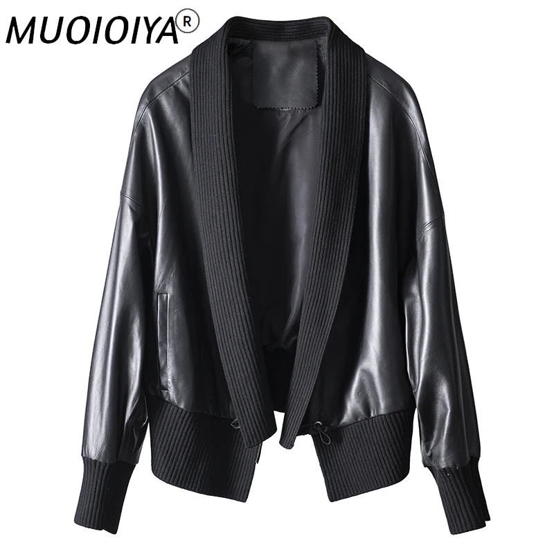 Real Genuine Leather Jacket Women 2021 New Arrival Fashion Design Autumn Winter Netural Sheep Skin Cardigan Coat Outerwear Tops
Real Genuine Leather Jacket Women 2021 New Arrival Fashion Design Autumn Winter Netural Sheep Skin Cardigan Coat Outerwear Tops