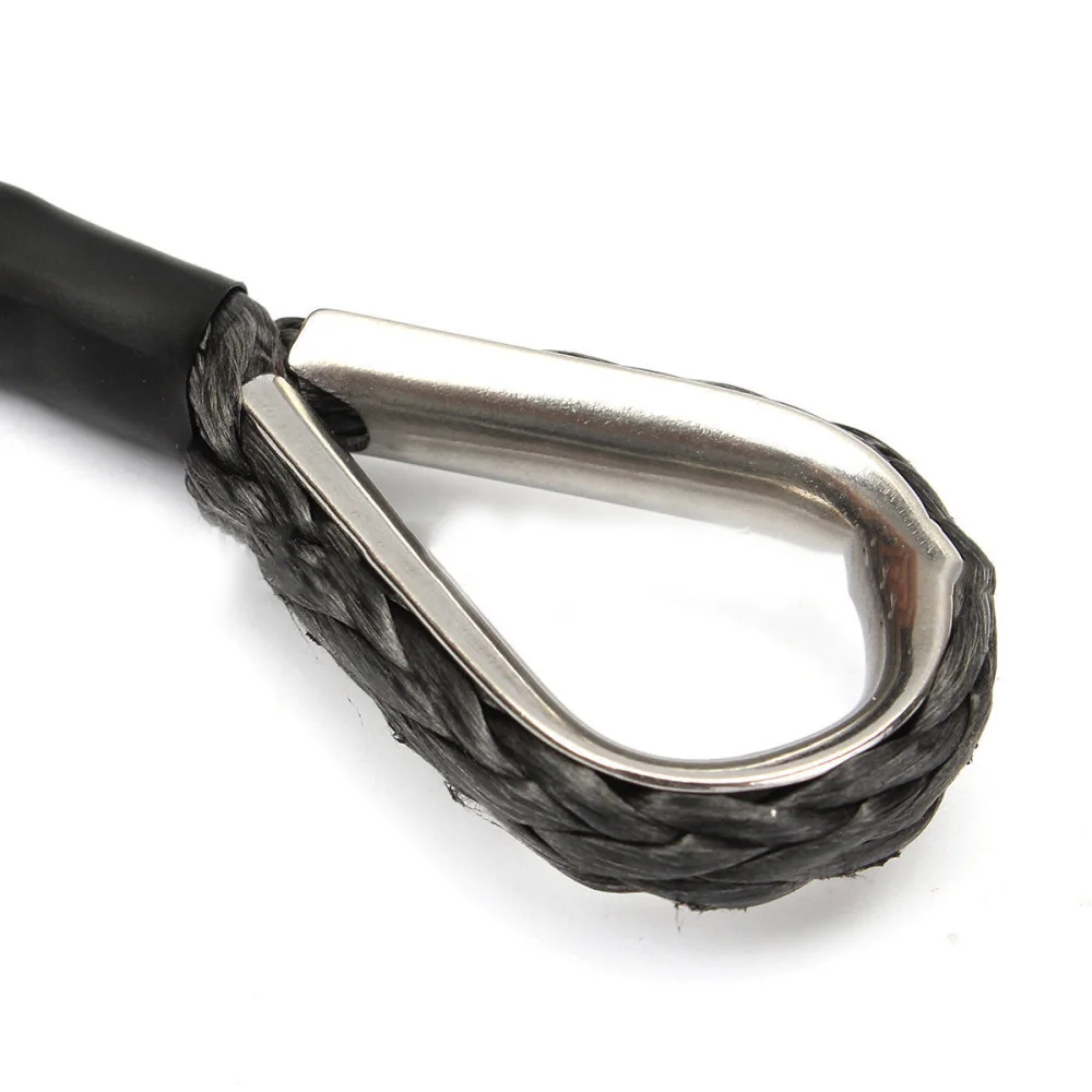 Synthetic Winch Rope Blue Fastness Winch Cable for Winches ATV UTV SUV Vehicle Truck (15M 6mm)
Synthetic Winch Rope Blue Fastness Winch Cable for Winches ATV UTV SUV Vehicle Truck (15M 6mm)