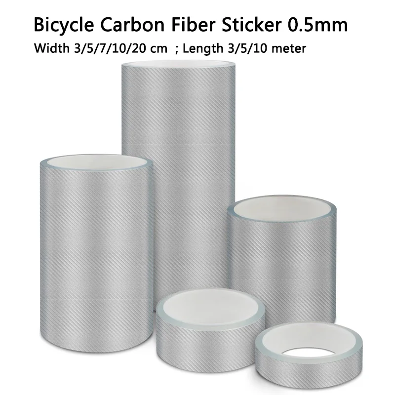 Bike Stickers Frame Protection Stickers Tape 3M 5M Bicycle Frame Protector 0.5Mm Thickness Clear Wear Surface Carbon Tape Film
Bike Stickers Frame Protection Stickers Tape 3M 5M Bicycle Frame Protector 0.5Mm Thickness Clear Wear Surface Carbon Tape Film