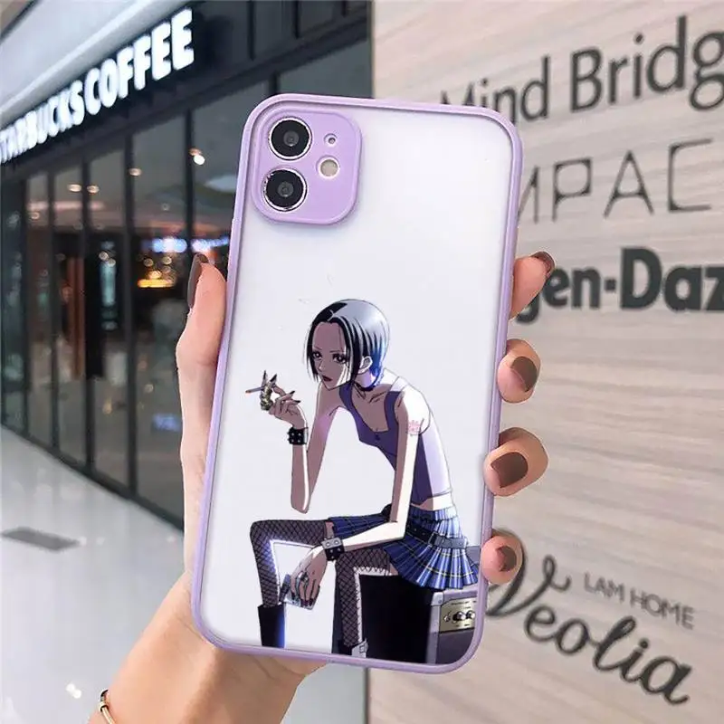 Fashion NaNa osaki cool Phone Case Matte Transparent for iPhone 11 12 7 8 s mini pro X XS XR MAX Plus funda
Fashion NaNa osaki cool Phone Case Matte Transparent for iPhone 11 12 7 8 s mini pro X XS XR MAX Plus funda