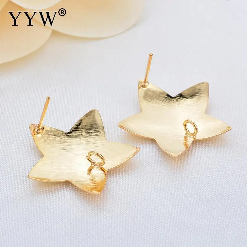 10pcs/Lot Brass Earring Drop Components Star Pattern Gold Color Jewelry Findings Accessories Making Diy Handmade Unisex Bijoux
10pcs/Lot Brass Earring Drop Components Star Pattern Gold Color Jewelry Findings Accessories Making Diy Handmade Unisex Bijoux