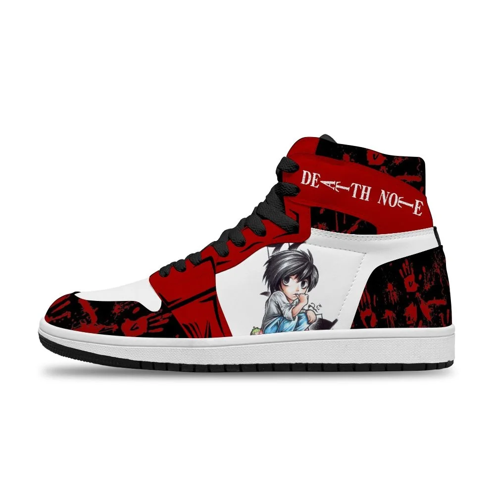 2021 Japanese Hot Anime Death Note Diy Customized Running Non-Slip Leisure Shoes For Men's Unisex Fashion Sneakers
2021 Japanese Hot Anime Death Note Diy Customized Running Non-Slip Leisure Shoes For Men's Unisex Fashion Sneakers