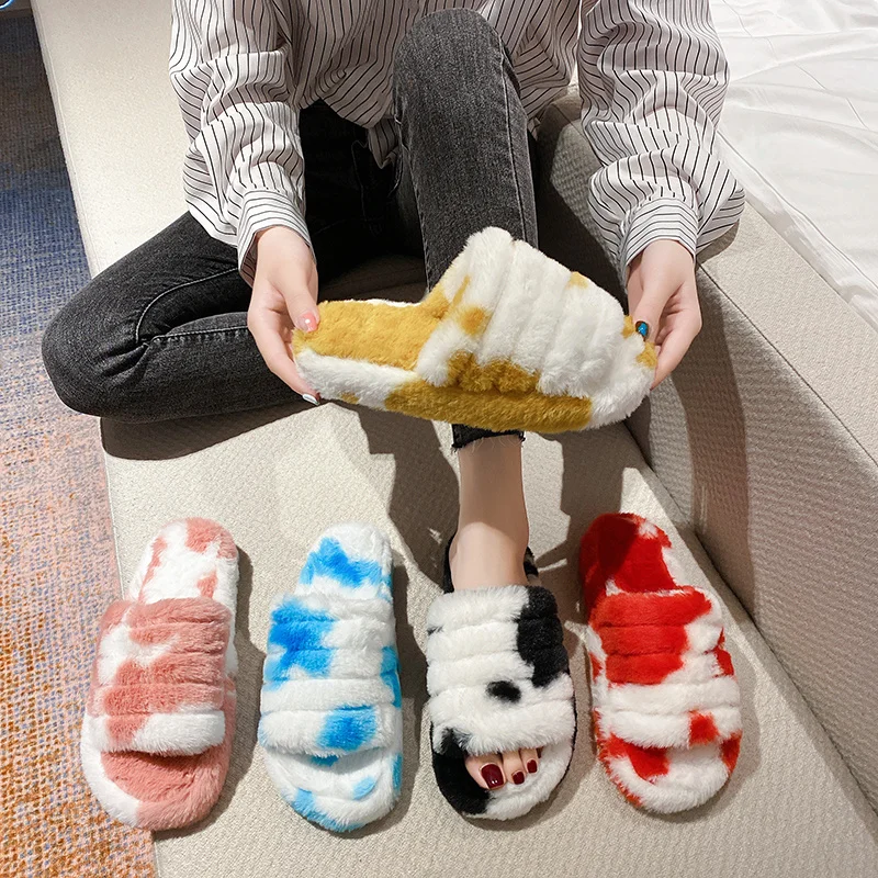 Big Size 45 Women Man Winter Slippers Comfortable Home Furry Slippers Open Toe Designer Soft Plush Warm Lovers Caterpillars Shoe
Big Size 45 Women Man Winter Slippers Comfortable Home Furry Slippers Open Toe Designer Soft Plush Warm Lovers Caterpillars Shoe